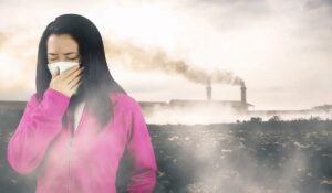 Pollution Lung Impact