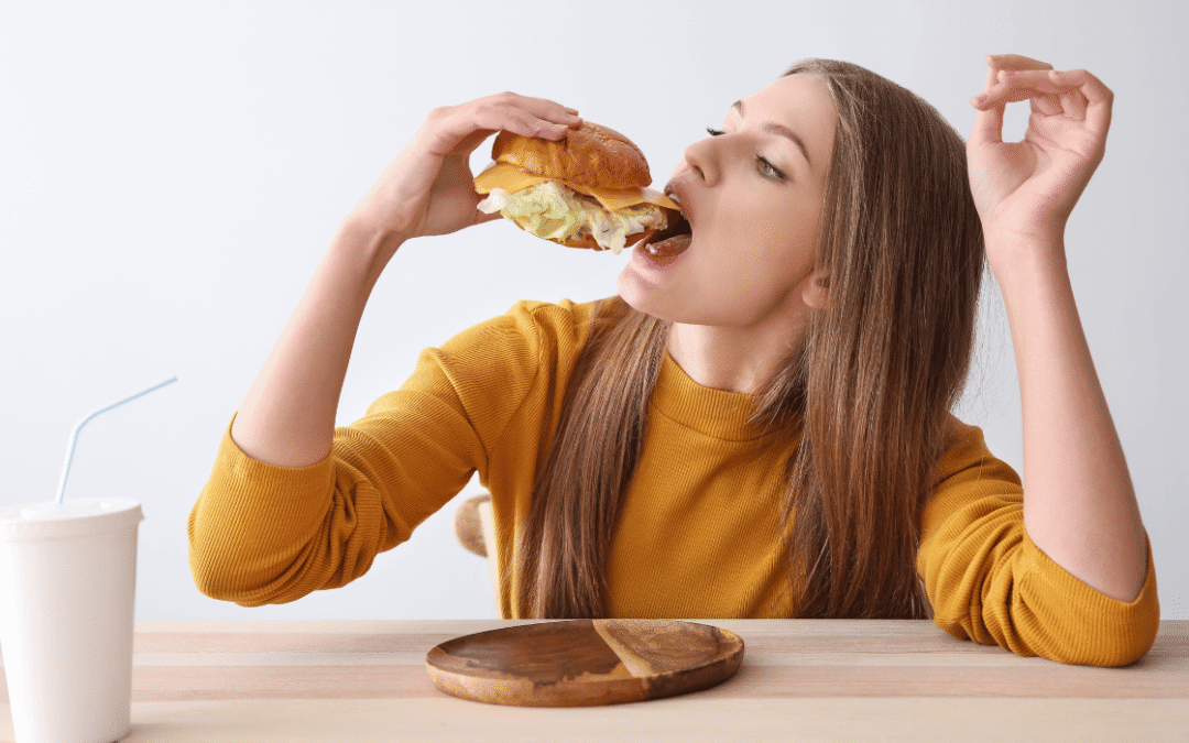 eating too fast
