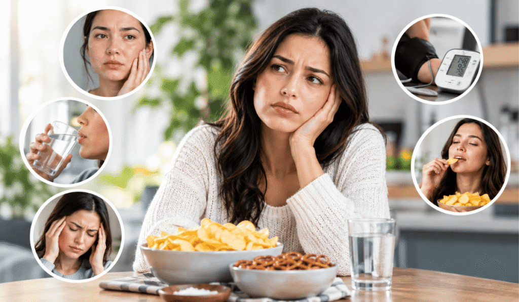 signs you may be eating too much salt